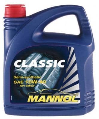 Масло MANNOL CLASSIC 10W40 полусинтетика 4л Арт. 1101
