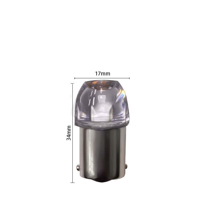 Автолампа светодиодная 12V S25 (P21W) 9 SMD линза (3)