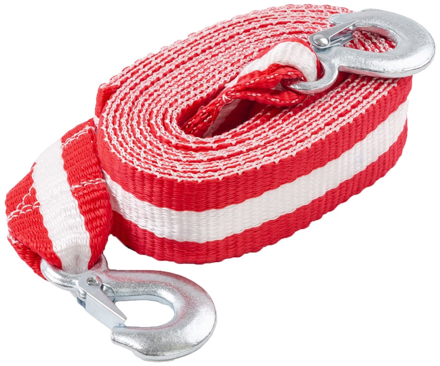 Трос буксировочный лента, AUTOPROFI, 12 тонн, с 2-мя крюками, сумка, длина 5 м., ширина 60 мм., 1 15 (2) Арт. TRL-120 1