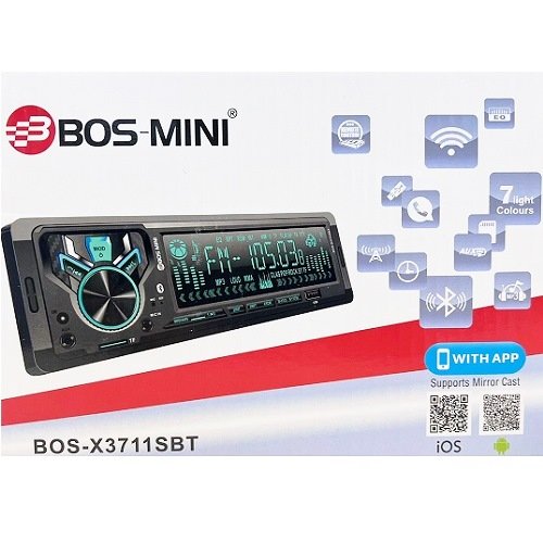 Автомагнитола Bos-Mini  (1) Арт. BOS-X3711SBT