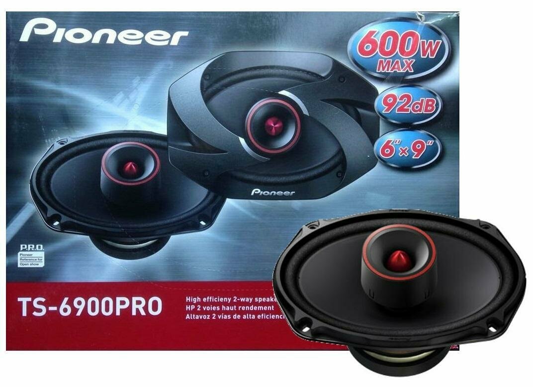 Колонки (автоакустика) автомобильные PIONEER  6 9-600W (1) Арт. TS-6900