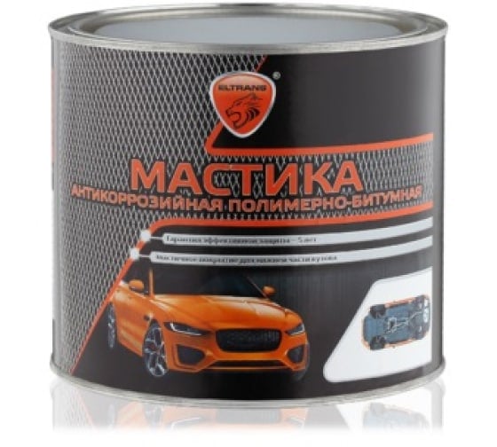 Мастика полимерно-битумная жестяная банка 2,4 л ELTRANS Арт. EL-0208.02