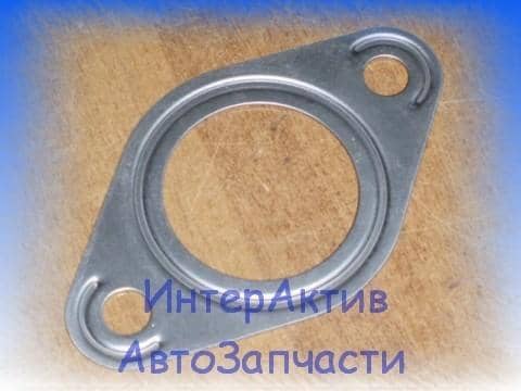 Прокладка выпускного коллектора ЯМЗ-236 (металл, 2болта) (1) Арт. 238Ф-1008027А