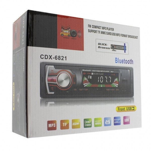 Автомагнитола  с Bluetooth (5) Арт. CDX-6821