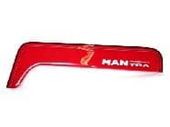 Дефлектор MAN TGA (малый угол) (7029 красный) Арт. 7029красный