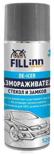 Размораживатель стекол и замков  аэроль. 520мл (FL-091) Арт. FL091