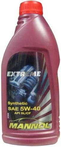 Масло MANNOL EXTREME 5w40 синтетика1л Арт. 1020