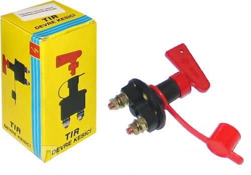 Выключатель массы 200 А 12В с ключом универсальный Арт. 15962 Выключатель массы 200 А 12В с ключом универсальный Арт. 15962