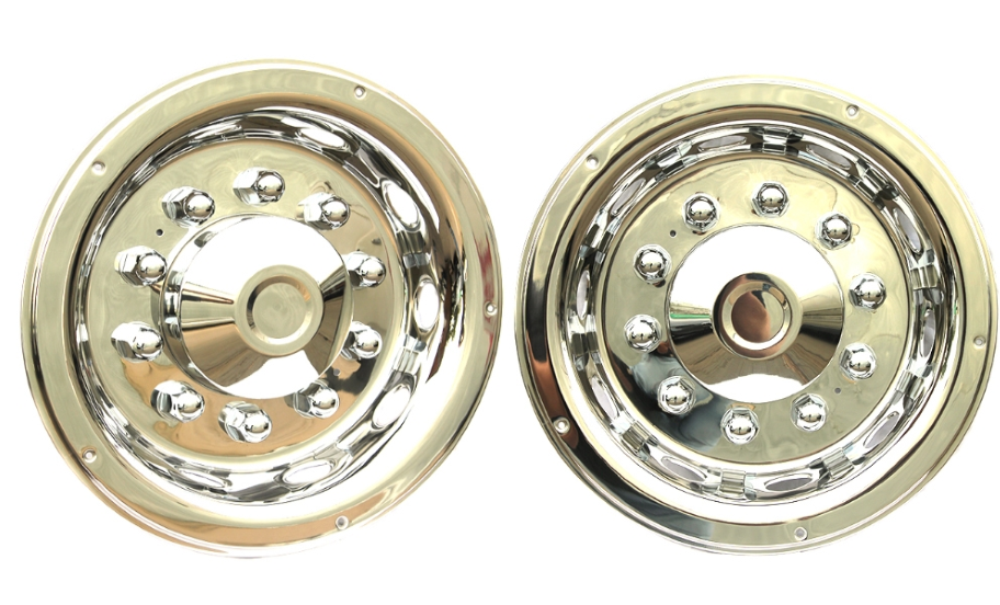 Колпаки на колеса R22,5 задние INOX большой .(к-кт) (1) Арт. 6243