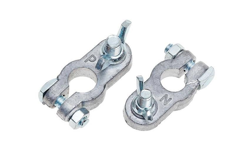 Клемма АКБ (2шт.) свинец, гайка барашек M8 СТАРТ ВОЛЬТ (2) Арт. SBT001