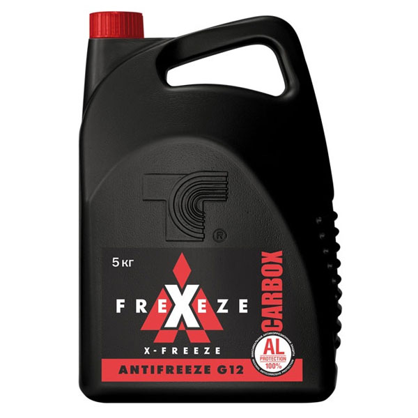 Антифриз 5 л  X-FREEZE  Red готовый -40C красный (1) Арт. 430206074