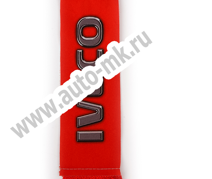 Вымпел  IVECO  ( 5,5х20см) бахрома красный (1) Арт. 12401