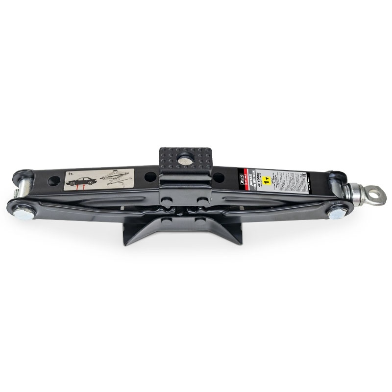 Домкрат ромбический AVS JA-1000R, 1т, 100-350мм с резиновой опорой + сумка в комплекте (4) Арт. A80675S