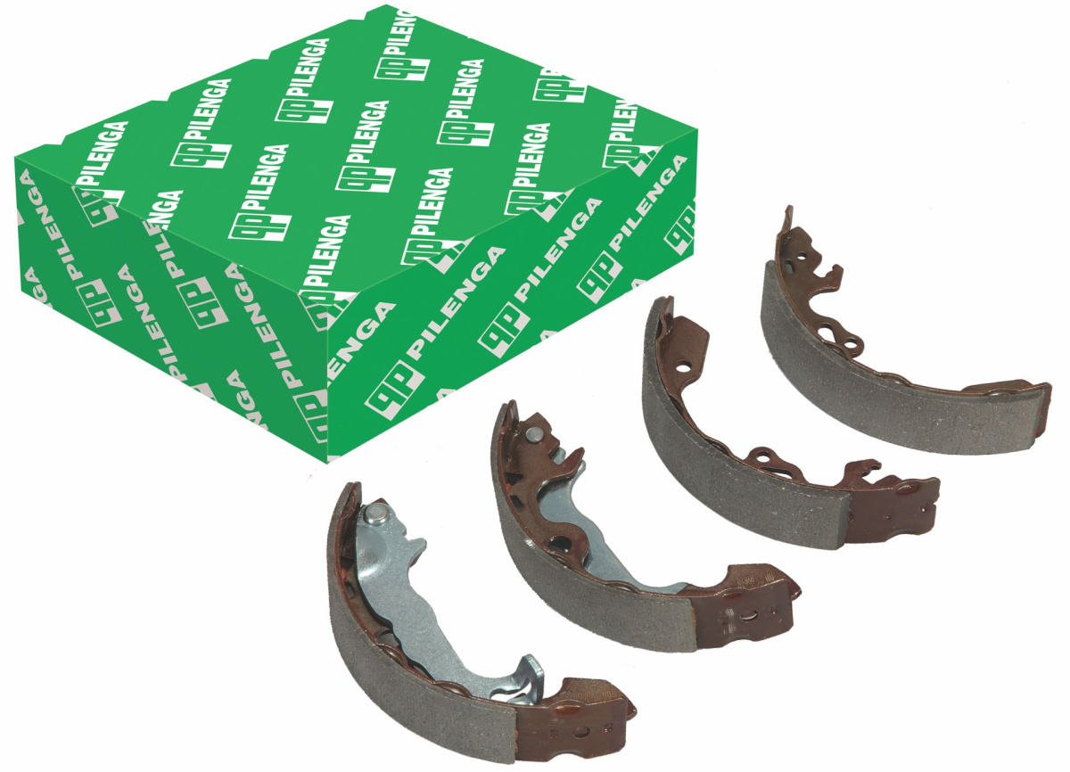 Колодки тормозные задние ГАЗ-3302 комплект (4 штуки) PILENGA Арт. 3302-3502090