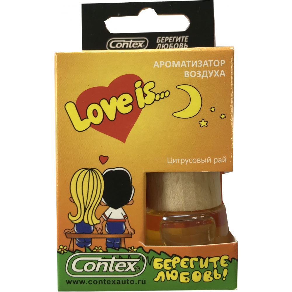 Ароматизатор деревянный Contex LOVE IS
