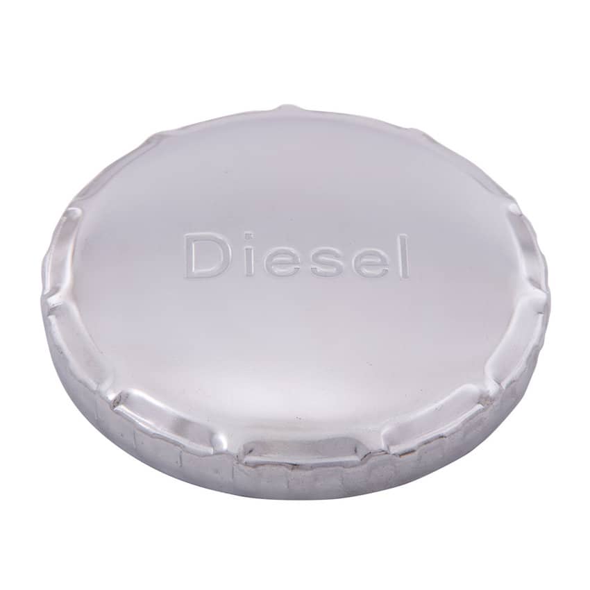 Крышка бака топливного без ключа DISEL 80мм хром на грузовые Арт. 6953