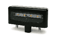 Подсветка номера  LED 24V черная Арт. 15224
