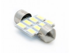 Автолампа 24В 8 SMD (салон) 31 мм Арт. 18178
