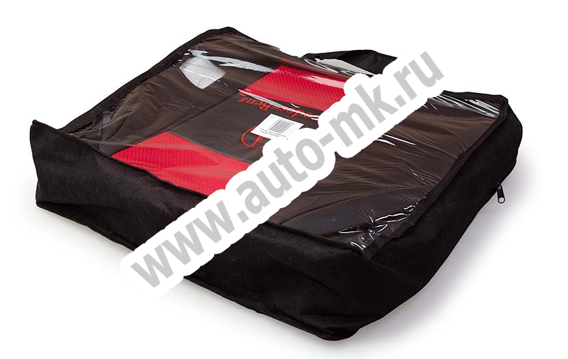 Чехол-сиденья ЭКО КОЖА (красный) MERCEDES ACTROS (2 ремня) (4) Арт. 16830