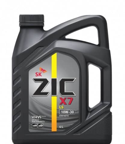 Масло ZIC X7 LS 10w30 синтетика 4л Арт. 162649