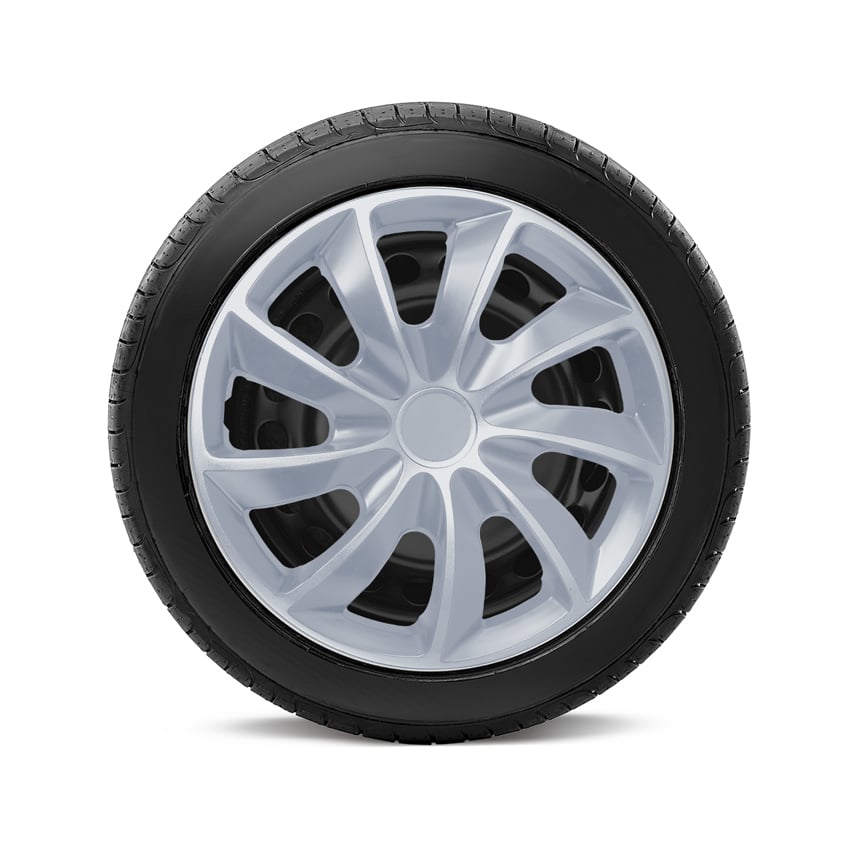 Колпаки на колёса AUTOPROFI, R14  пластик,WC-2005 SILVER (14) компл. 4 шт. (3) Арт. WC-2005SILVER(14)