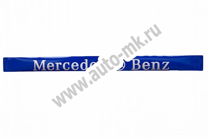 Наклейка светофильтр  Mersedes  наружная (16 220) синяя Арт. 8859