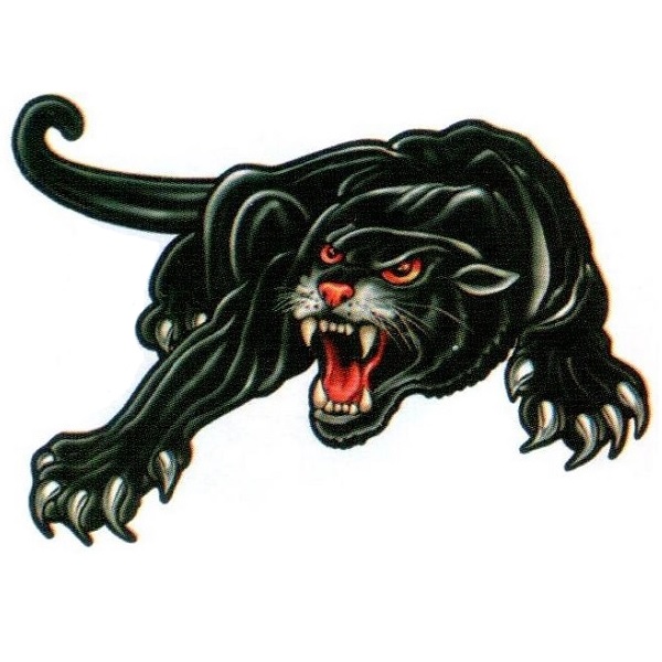 Наклейка  Пантера наружная полноцветная,50х70 см  05170 Арт. 20328