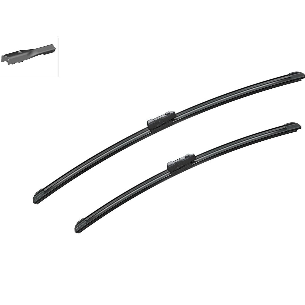 Щётки стеклоочистителя аэротвин Audi  (600+500 2 шт)  Narrow Push Button (2) Арт. 3397007297