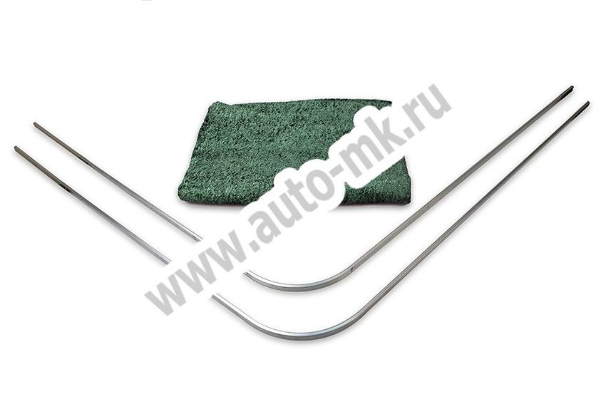 Шторы Универсальные на направляющих (2200 800) (к верху) тип Б зеленые (2) Арт. 12169