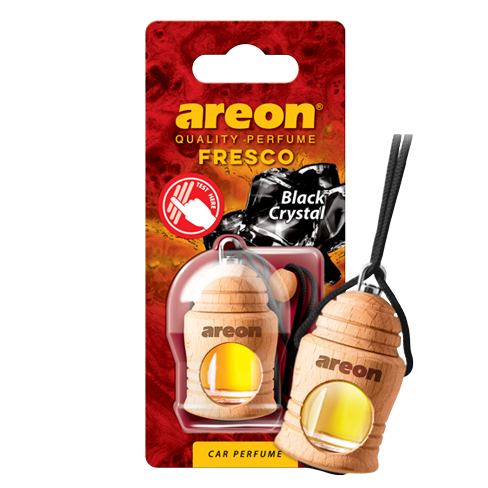 Ароматизатор  Areon fresco  CAR PERFUME д авто бочонок черный лед