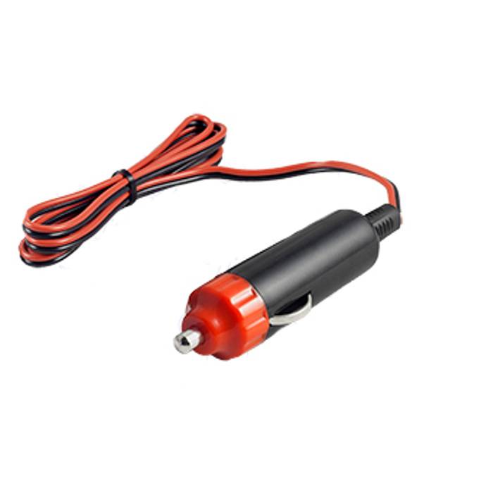 Штекер в прикуриватель с проводом 1 м  01309 Арт. РПР-3-1СБ(П)