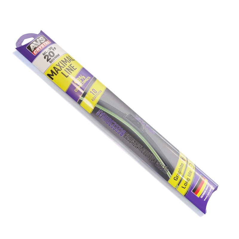 Щетка стеклоочистителя Maximal Line (10 в 1) 50 см AVS ML-20 (2) Арт. A07779S