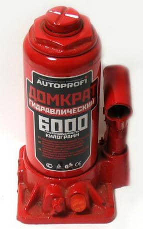 Домкрат гидравлический бутылочный 6 тонн 1 5 (1) Арт. DG-06