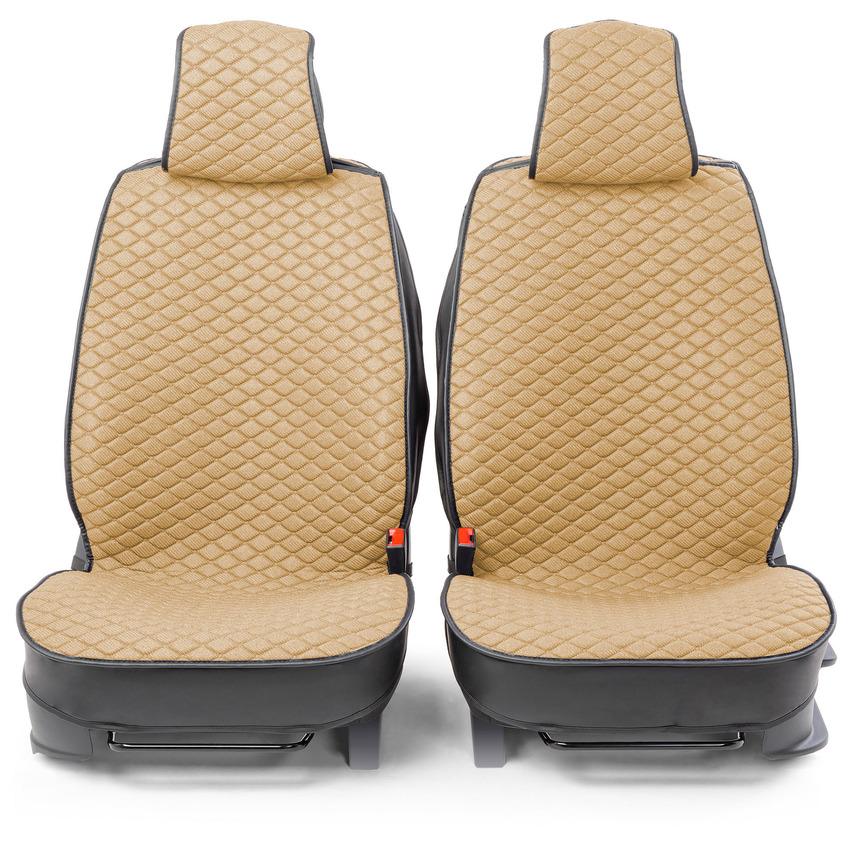 Каркасные накидки на передние сиденья  Car Performance , 2 шт., fiberflax CUS-2032 BE (2) Арт. CUS-2032BE