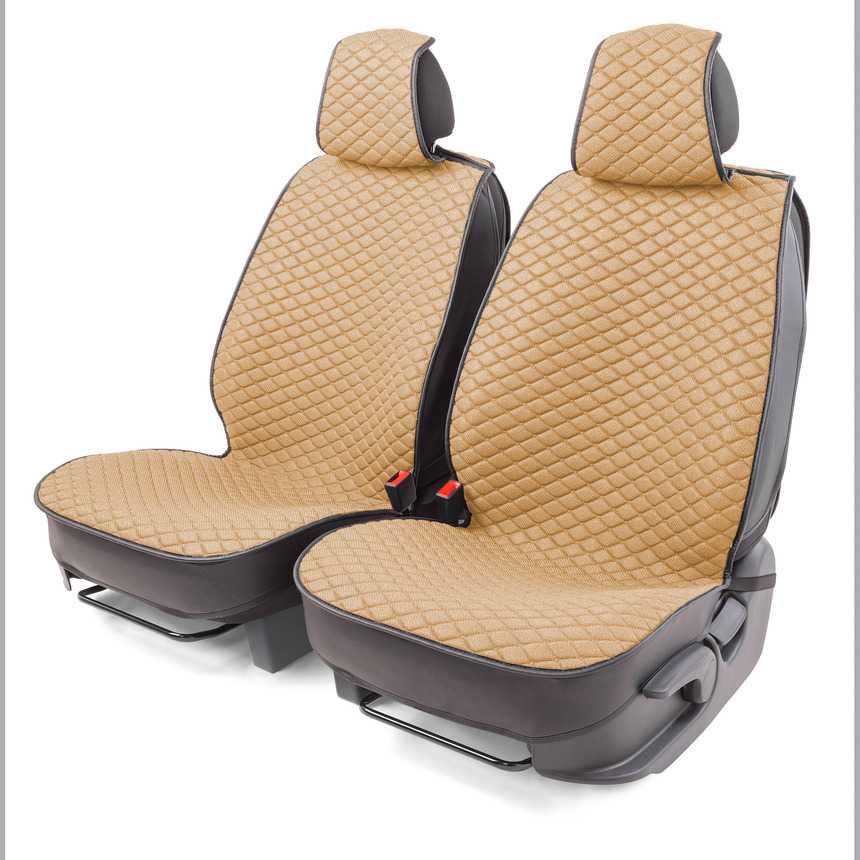 Каркасные накидки на передние сиденья  Car Performance , 2 шт., fiberflax CUS-2032 BE (1) Арт. CUS-2032BE