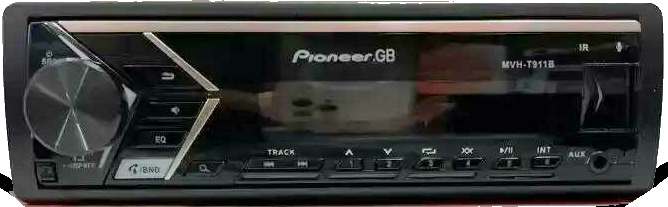 Автомагнитола Pioneer , 1DIN, Bluetooth, USB, AUX, ИК-пульт (2) Арт. MVH-T911B