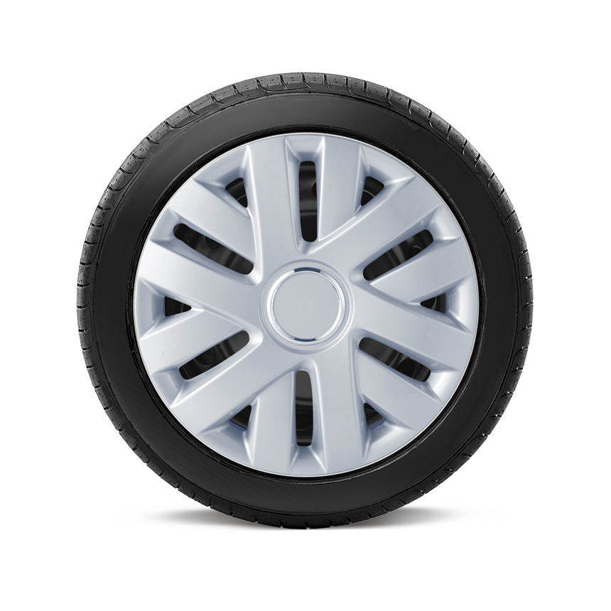 Колпаки на колёса AUTOPROFI, R15 пластик, WC-1145 SILVER (15) компл. 4 шт. (2) Арт. WC-1145SILVER(15)