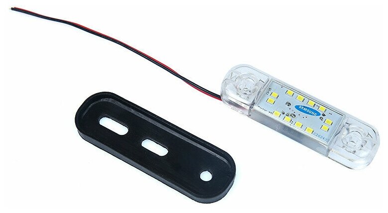 Габарит светодиодный с кронштейном MINI 12 LED Белый (4) Арт. 14157