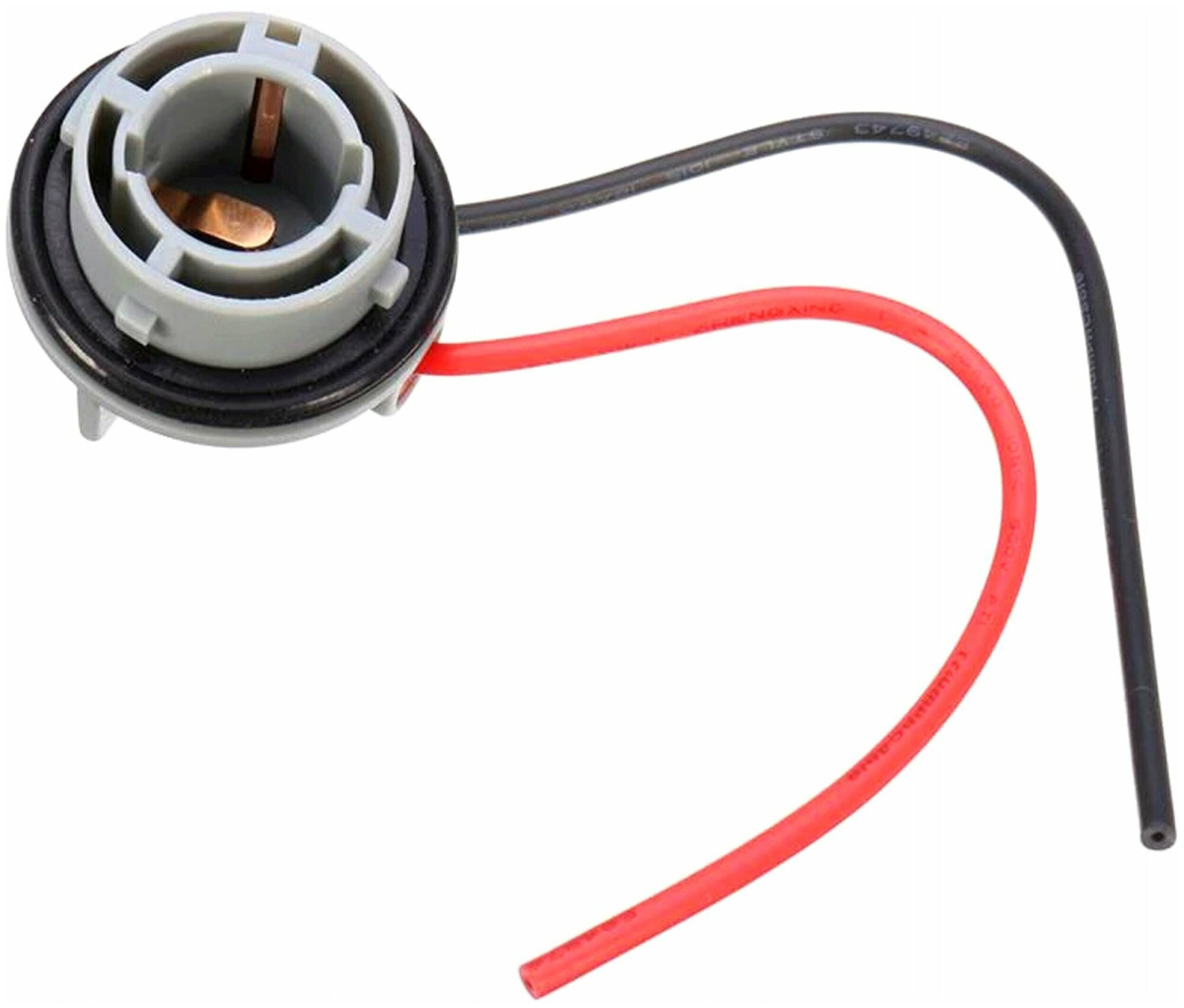 Патрон для лампы 1156 P21W цоколь одноконтактный с проводами для корейских авто (1) Арт. 904646