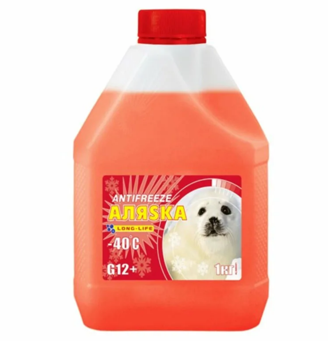 Антифриз Аляска Long Life красный 1кг Арт. 5082
