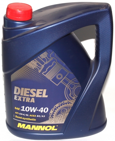 Масло MANNOL DIESEL HP EXTRA 10w40 CG-4 SJ полусинтетика 5л Арт. 1106