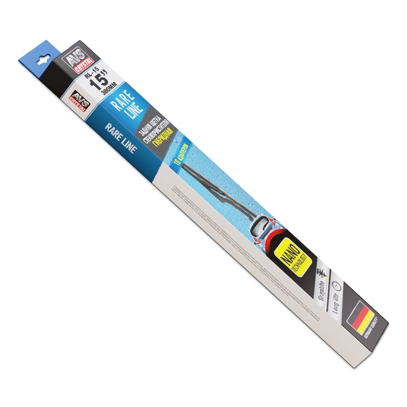 Щетка стеклоочистителя Rare Line (10 в 1) (38 см) AVS RL-15 заднего стекла (2) Арт. A07794S