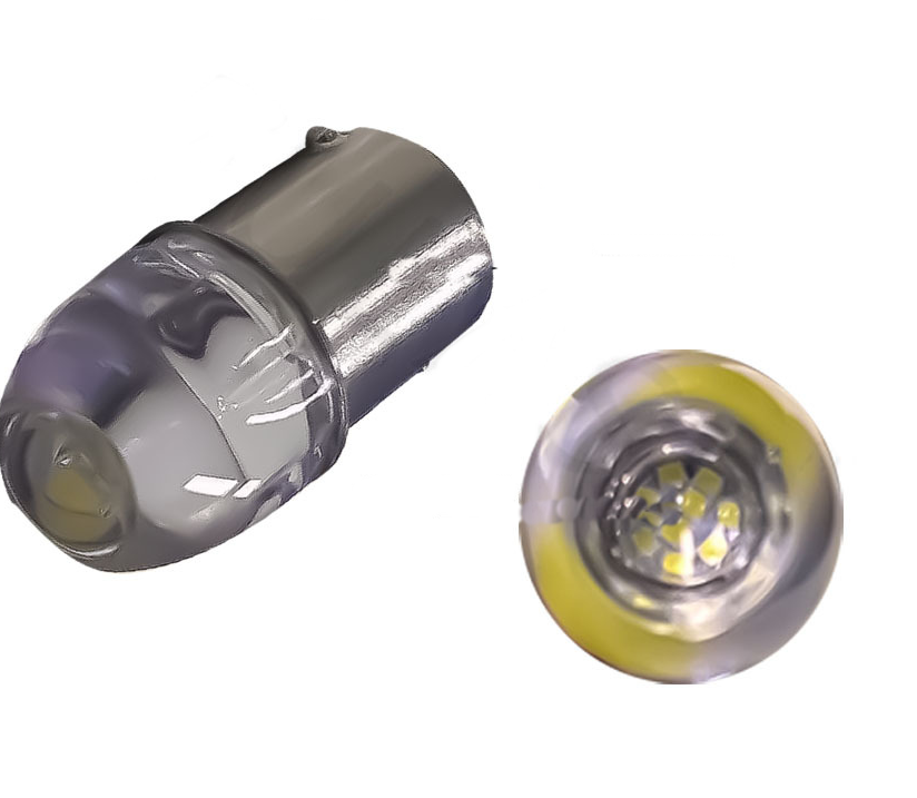 Автолампа светодиодная 12V S25 (P21W) 9 SMD линза (2)