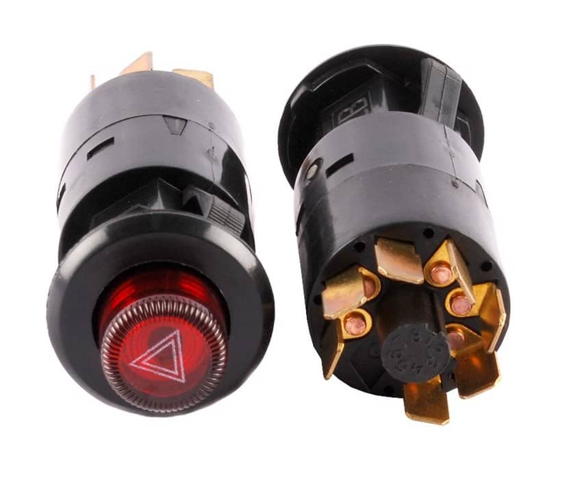 Выключатель аварийной сигнализации 24 В  ВК422-12-24V (1) Арт. 16903