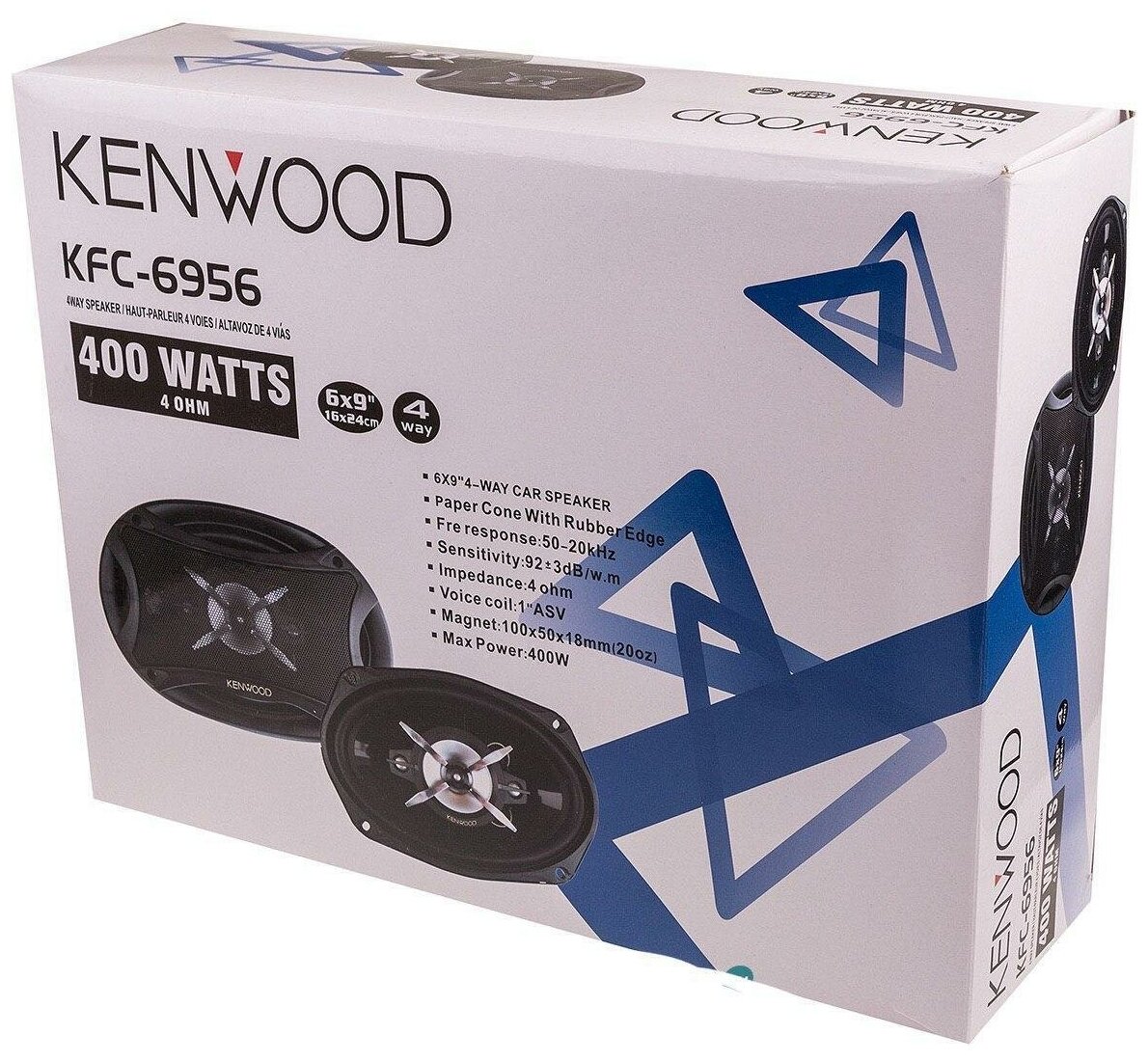 Колонки автомобильные (динамики) KENWOOD  6 9-1000W (1) Арт. KFC-6956