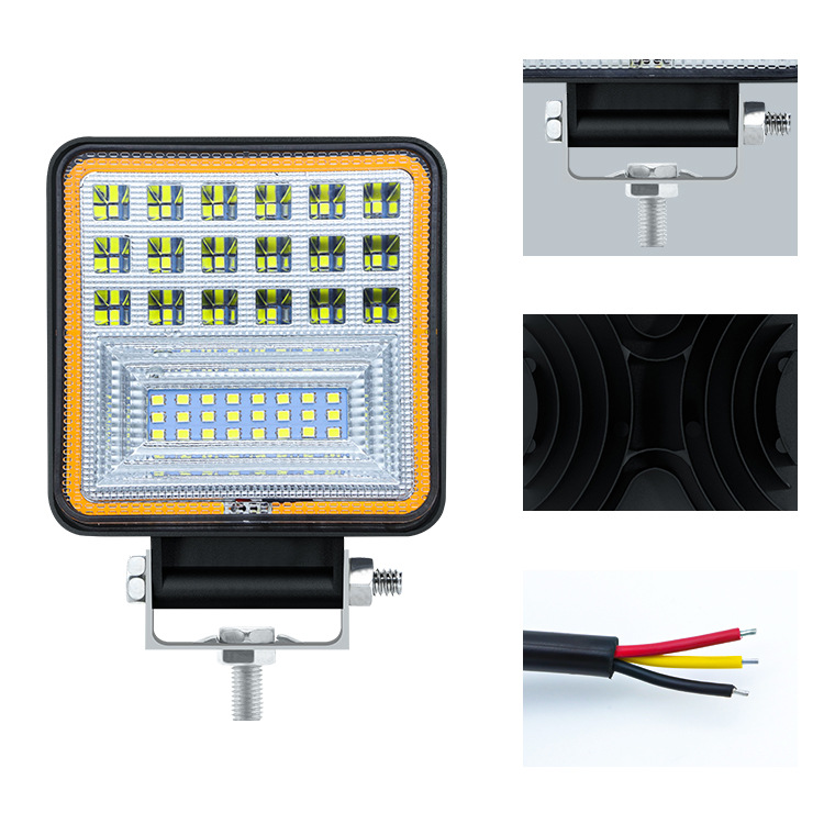 Фара противотуманая универсальная   42 led 2 режима 126W 1шт. Арт. PR-1116