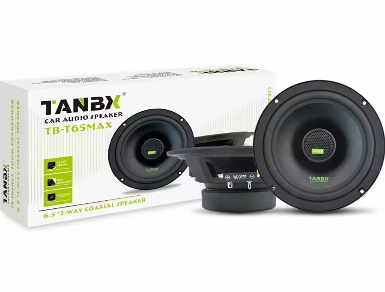Колонки автомобильные (динамики) TANBX  16CM 200W (1) Арт. TB-65MAX