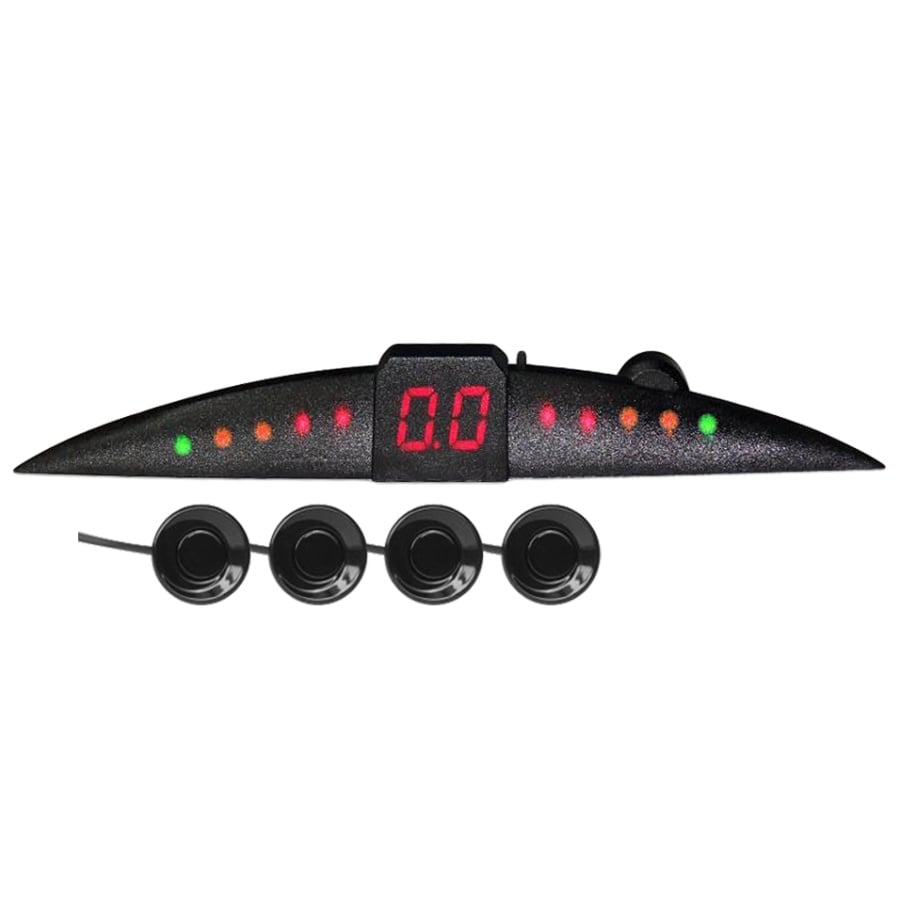 Парктроник PS-144U (4 датчика+коннекторы, цветной светодиодный дисплей с цифровым табло) (2) Арт. A07151S