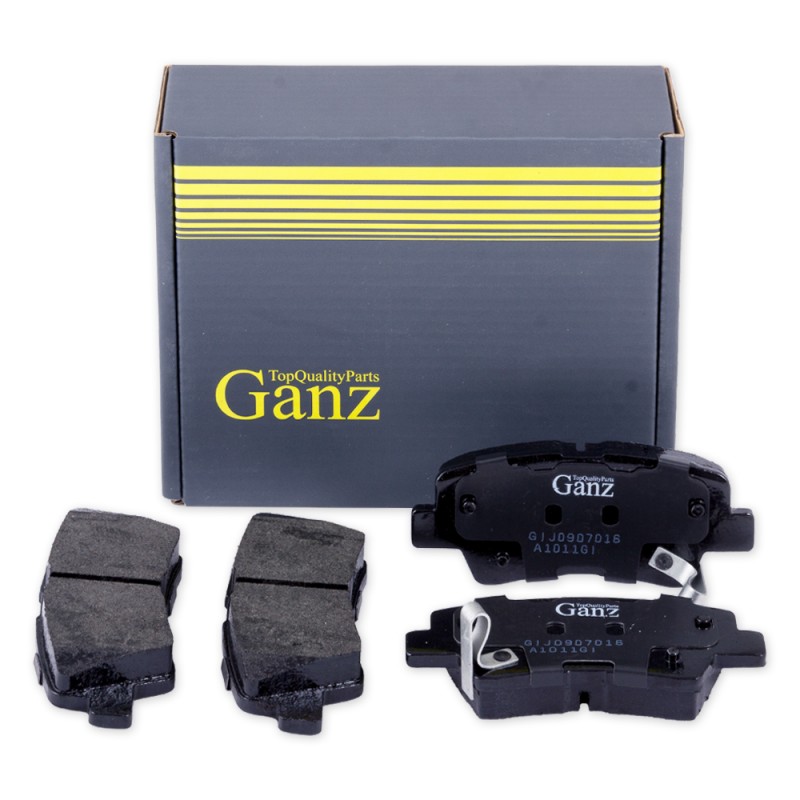 Колодки задние GANZ  HYUNDAI Solaris HATCHBACK Sonata 8-  KIA Soul Арт. GIJ07016