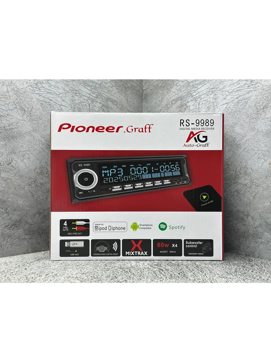 .Автомагнитола SPioneer  Арт. RS-9989